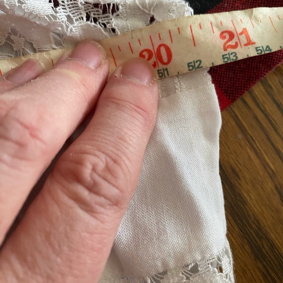 Cato White Top with lace insert details. NWT - Picture 5 of 7